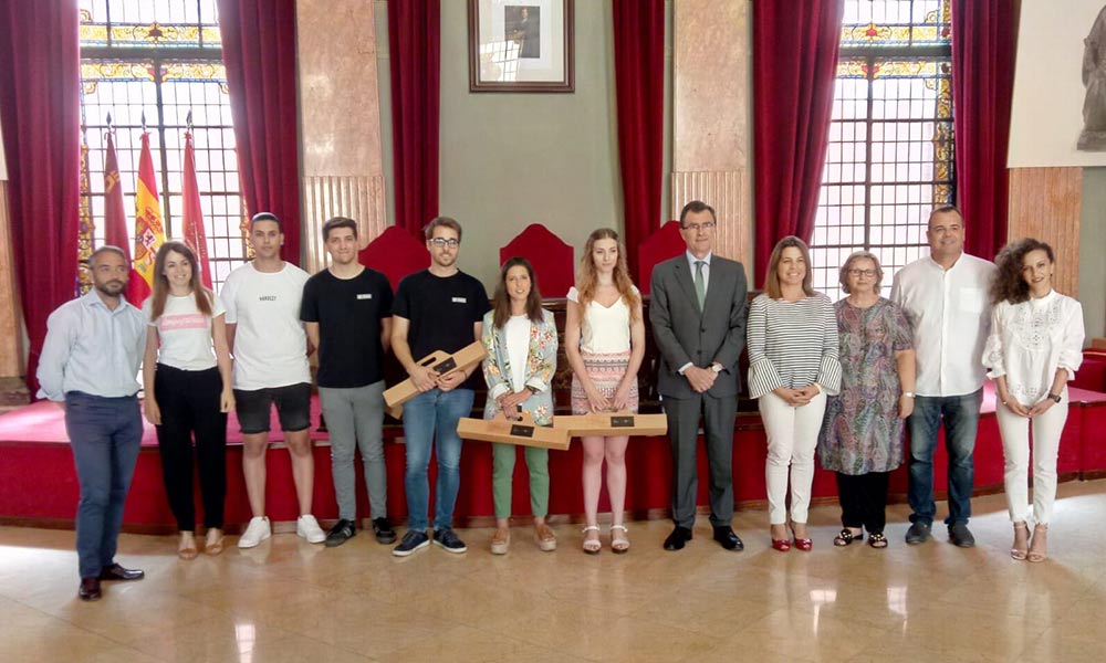 Recibimiento de drbrandfactory.es por el Alcalde de la Región de Murcia